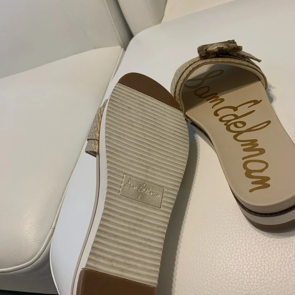 Arianne Women's Tan Slide Sandals
